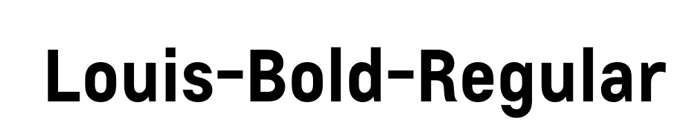 Louis-Bold-Regular