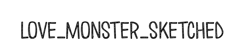 Love_monster_sketched