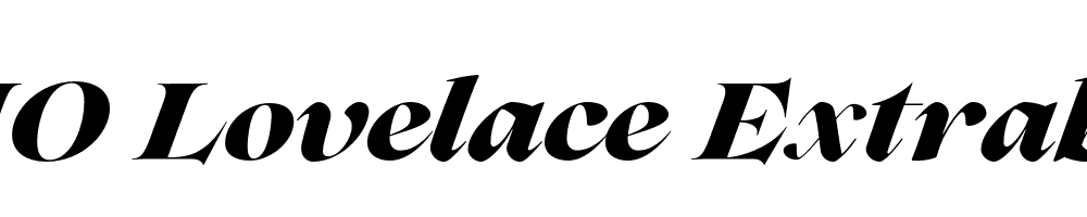 FSP DEMO Lovelace Extrabold Italic