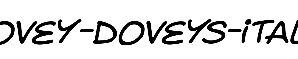 Lovey-Doveys-Italic