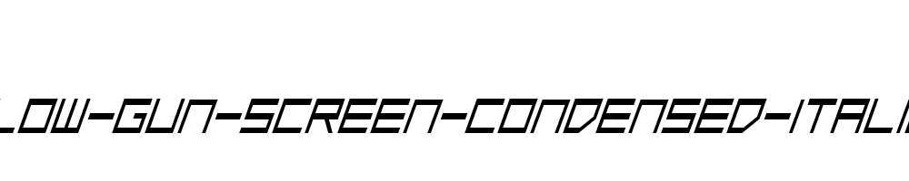 Low-Gun-Screen-Condensed-Italic