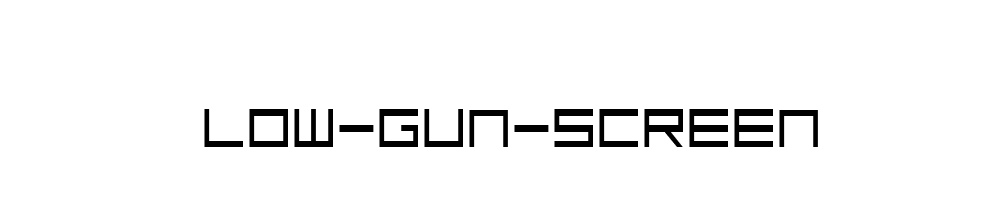 Low-Gun-Screen