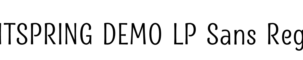  DEMO LP Sans Regular