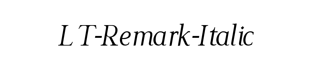 LT-Remark-Italic