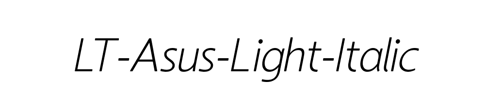 LT-Asus-Light-Italic