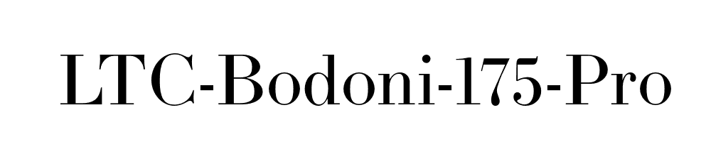 LTC-Bodoni-175-Pro