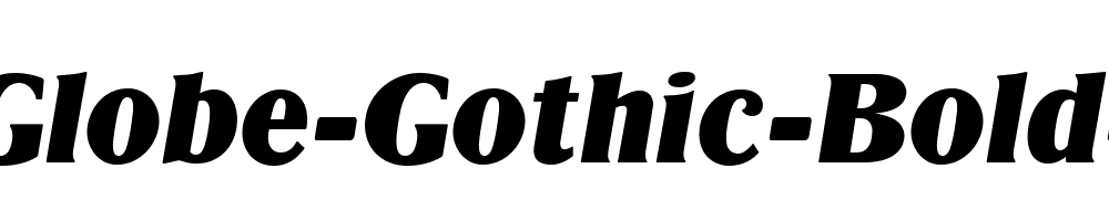 LTC-Globe-Gothic-Bold-Italic