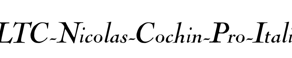 LTC-Nicolas-Cochin-Pro-Italic