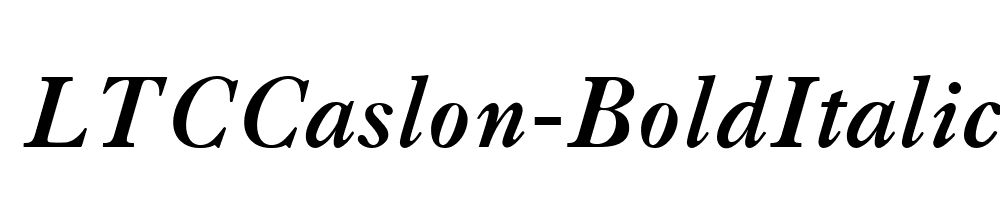 LTCCaslon-BoldItalic