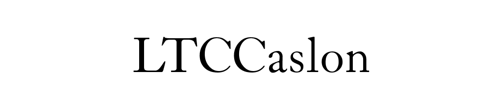 LTCCaslon