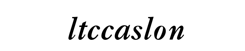 Ltccaslon