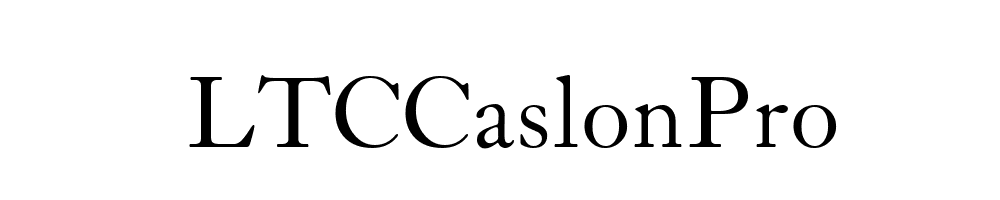 LTCCaslonPro