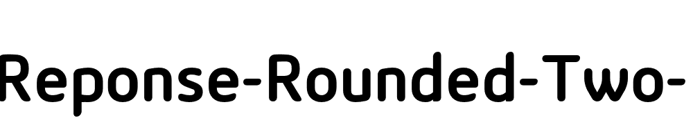 LT-Reponse-Rounded-Two-Bold