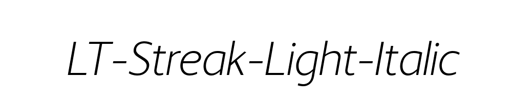 LT-Streak-Light-Italic