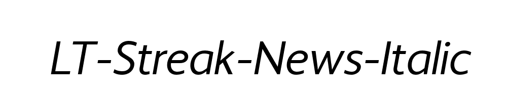 LT-Streak-News-Italic