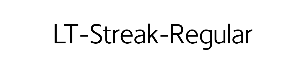 LT-Streak-Regular