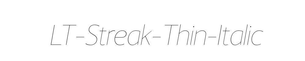 LT-Streak-Thin-Italic