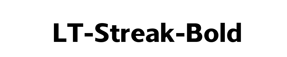 LT-Streak-Bold