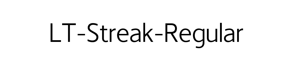 LT-Streak-Regular