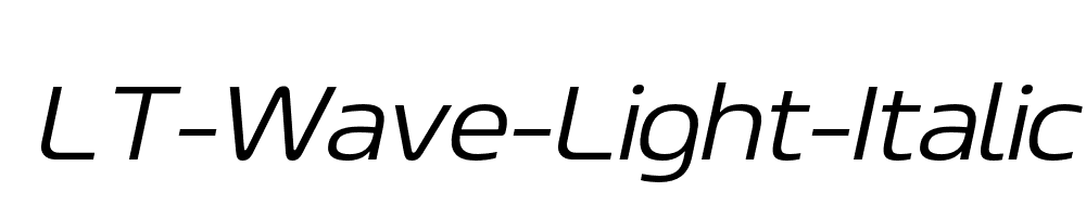 LT-Wave-Light-Italic