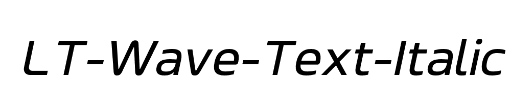 LT-Wave-Text-Italic