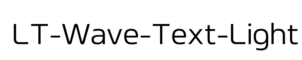 LT-Wave-Text-Light