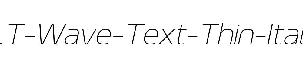 LT-Wave-Text-Thin-Italic