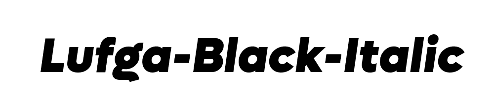 Lufga-Black-Italic