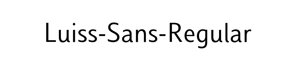 Luiss-Sans-Regular