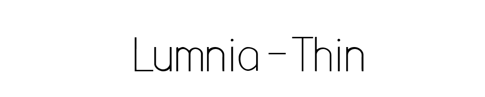 Lumnia-Thin