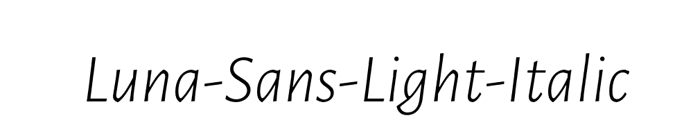 Luna-Sans-Light-Italic