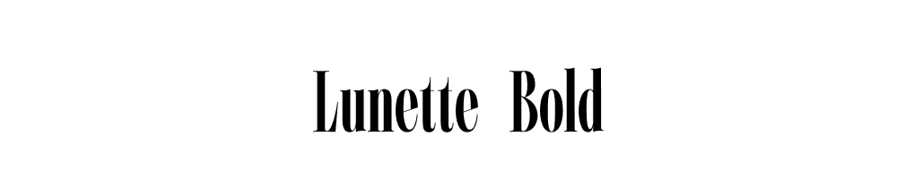 Lunette-Bold