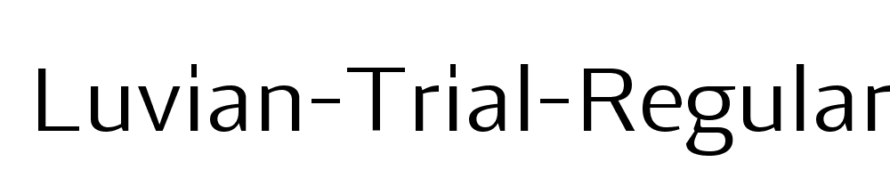 Luvian-Trial-Regular