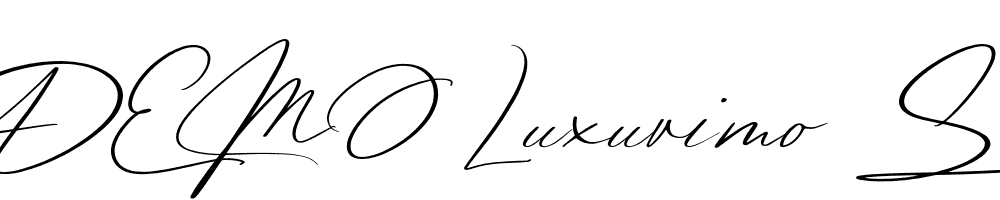 FSP DEMO Luxurimo Script Regular