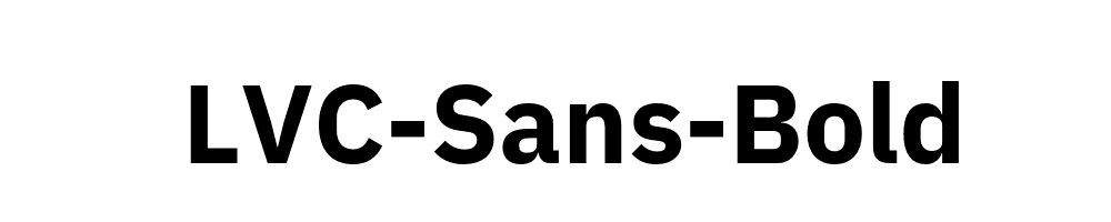 LVC-Sans-Bold