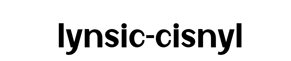 Lynsic Cisnyl