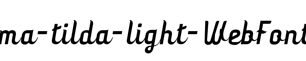 ma-tilda-light-WebFont