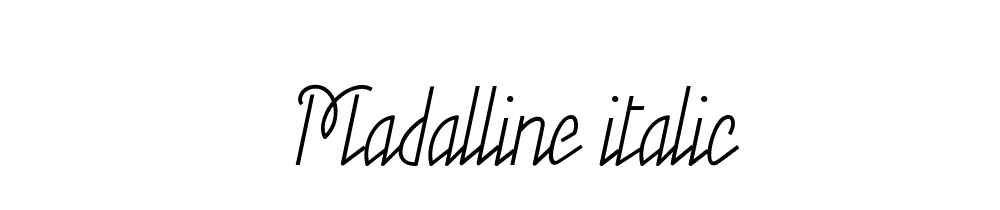 Madalline Italic