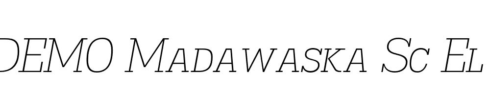 FSP DEMO Madawaska Sc El Italic