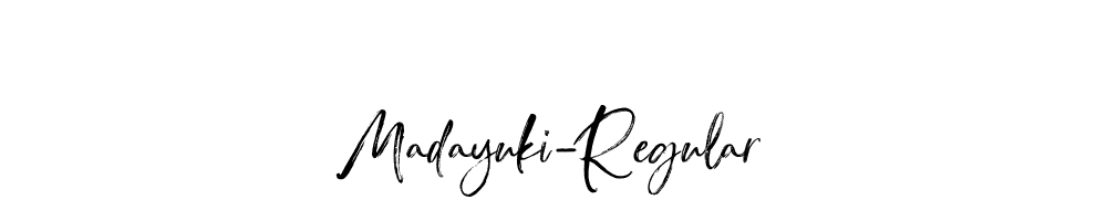 Madayuki-Regular