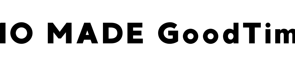  DEMO MADE GoodTime Grotesk Regular