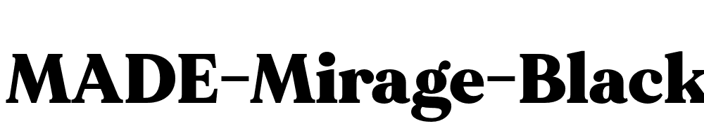 MADE-Mirage-Black