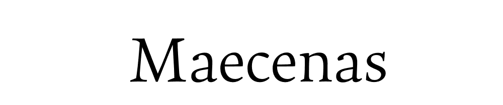 Maecenas