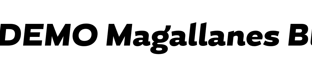  DEMO Magallanes Black Black Italic