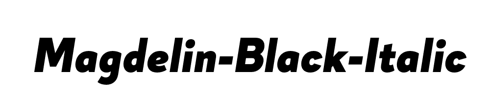 Magdelin-Black-Italic