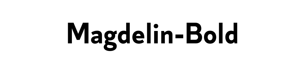 Magdelin-Bold