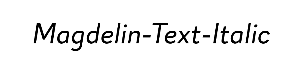 Magdelin-Text-Italic