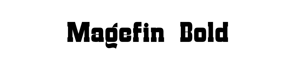 Magefin-Bold