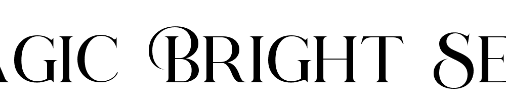 Magic Bright Serif