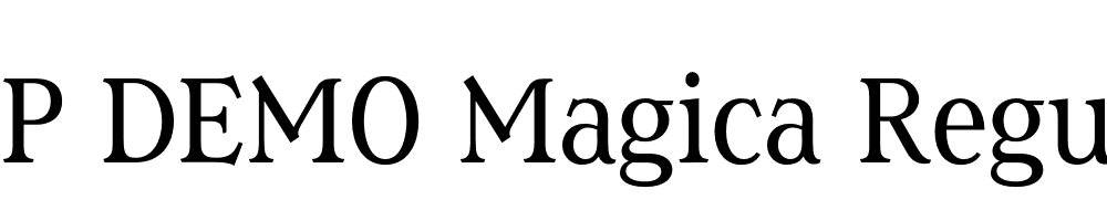 FSP DEMO Magica Regular